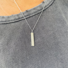 Load image into Gallery viewer, GPS Bar Necklace
