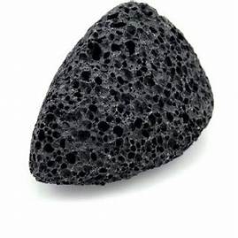Natural volcanic rock pumice stone 