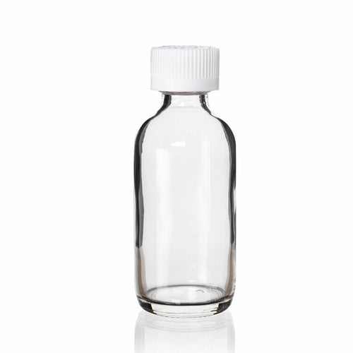1oz glass bottle with lid