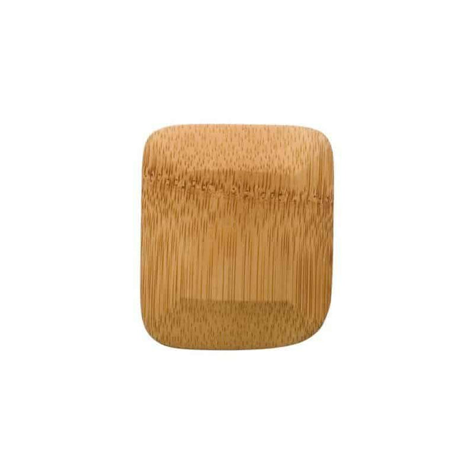 Bamboo pot scraper with white background