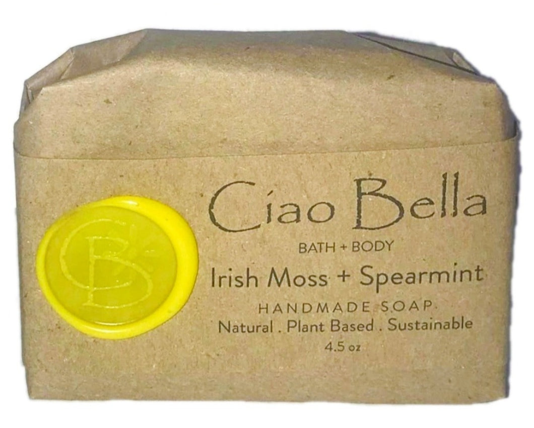 Irish Moss + Spearmint Bar Soap