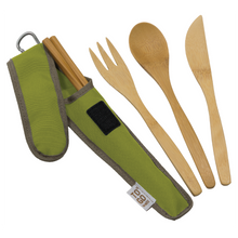 Load image into Gallery viewer, To-Go Ware Bamboo Utensil Set - Adult Size

